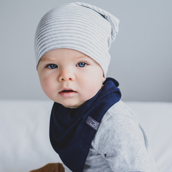 BANDANA BIB - FRANKIE  (Navy) - Flynn Jaxon