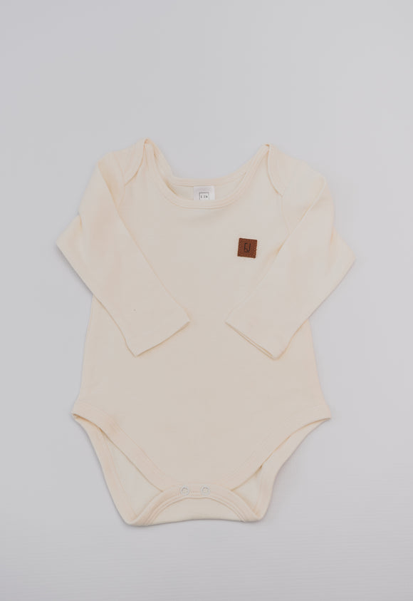 BABY VEST CREAM LONG SLEEVE Flynn Jaxon