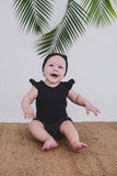 HEADBAND - RACHEL (Black+White Polka Dot) - Flynn Jaxon