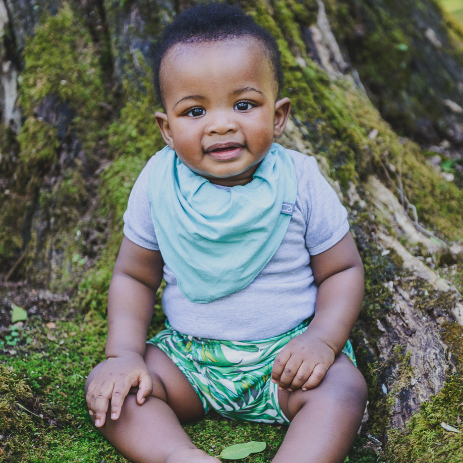 BANDANA BIB - TAYLOR (Turquoise) - Flynn Jaxon
