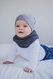 INFINITY SCARF - LONDON (Charcoal) - Flynn Jaxon