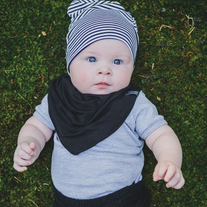 BABY VEST - GREY SLEEVED - Flynn Jaxon