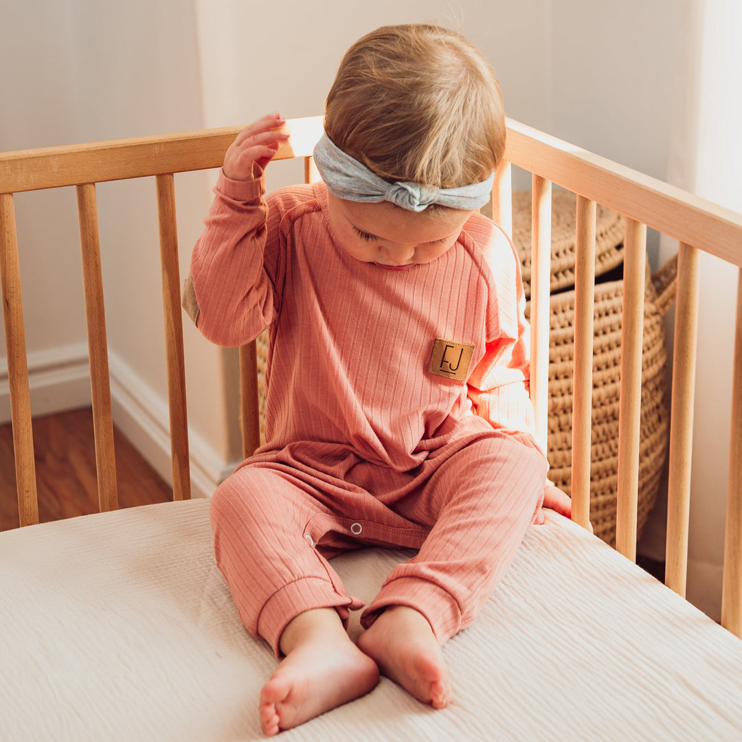 RAGLAN ONESIE - CLEO (Rose Pink) - Flynn Jaxon