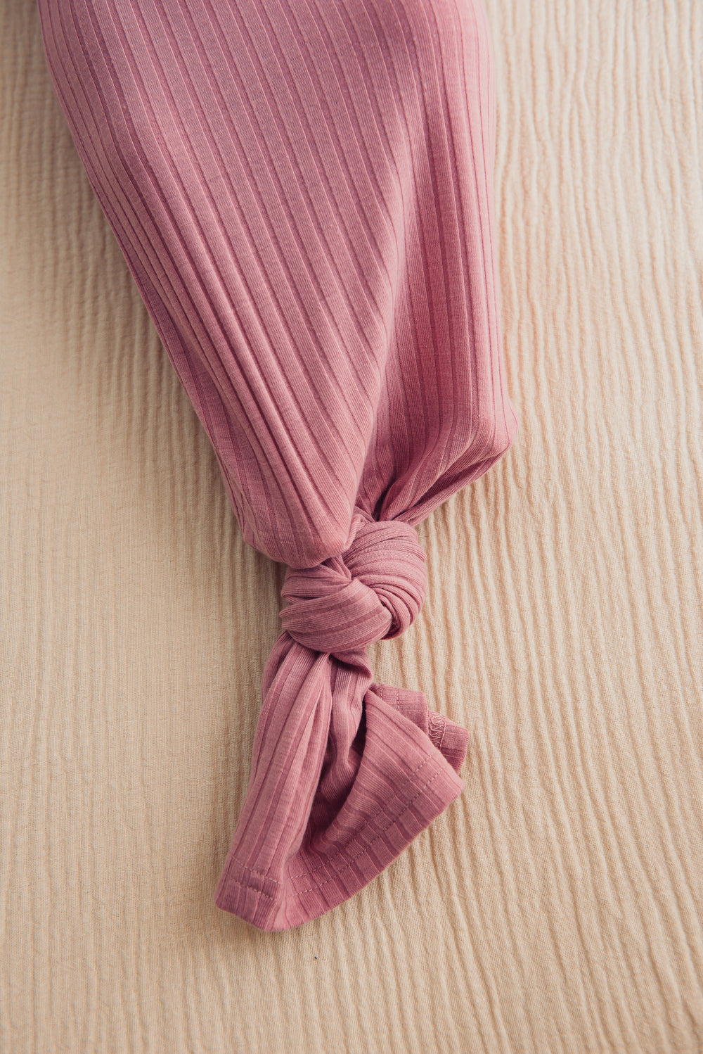KNOTTED GOWN - ROSE - Flynn Jaxon