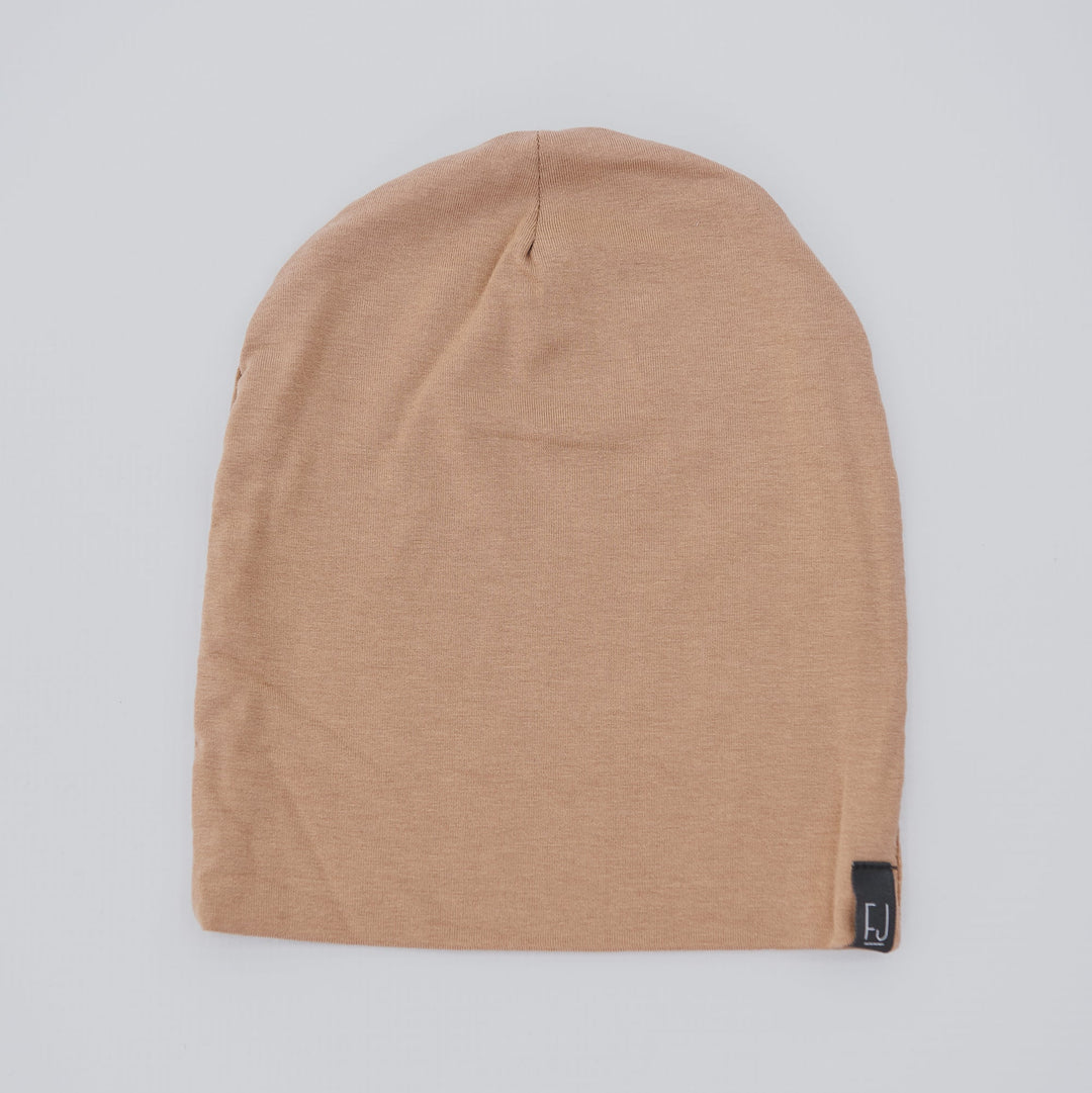 SLOUCHY BEANIE - DREW (Sand) - Flynn Jaxon