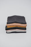 INFINITY SCARF - PARIS (Cream Stripe Knit) - Flynn Jaxon