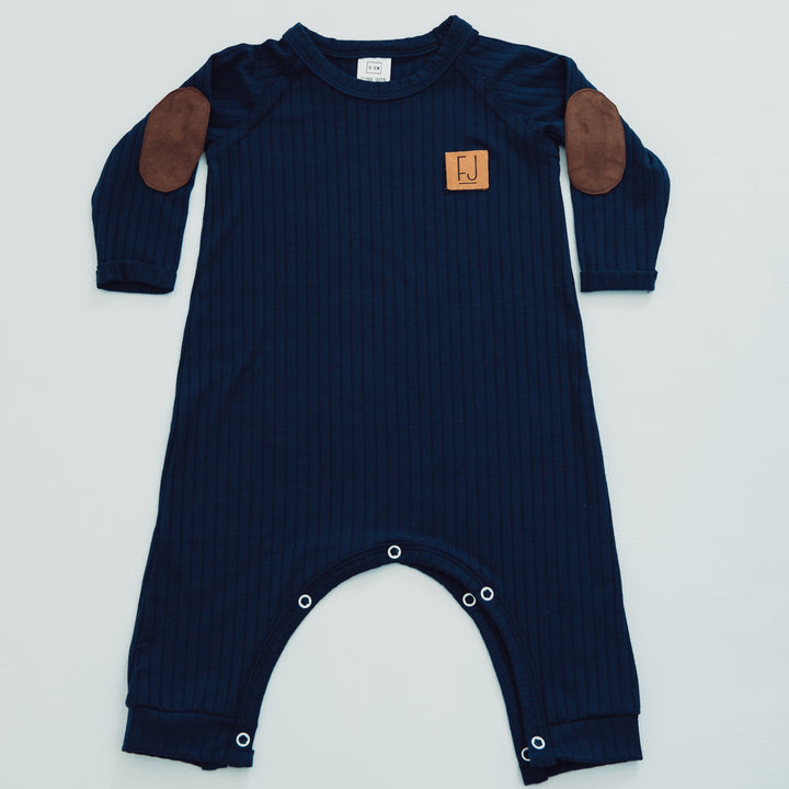 RAGLAN ONESIE - ALEX (Navy) - Flynn Jaxon