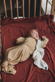 KNOTTED GOWN - TAN - Flynn Jaxon