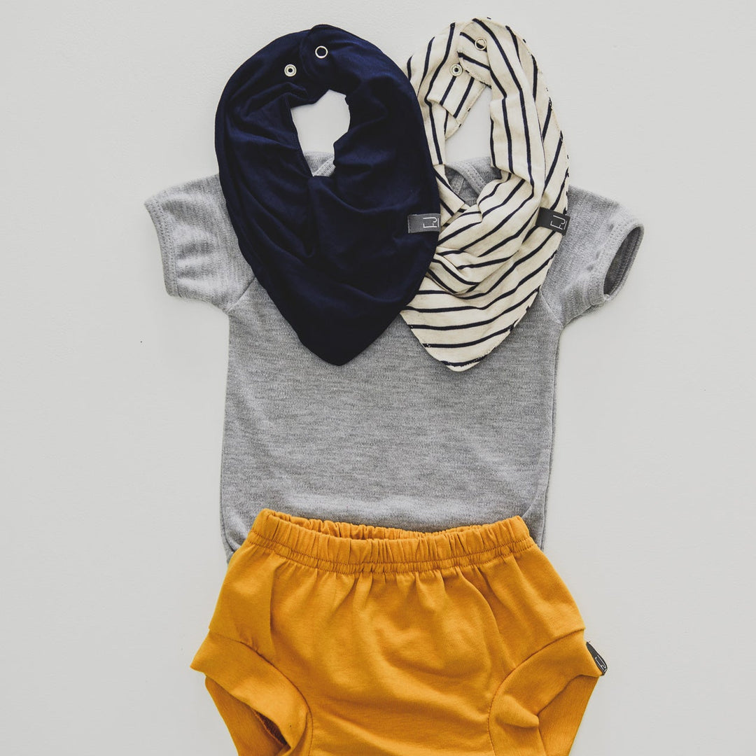 BABY VEST - GREY SLEEVED - Flynn Jaxon