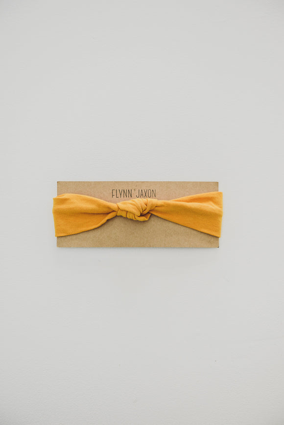 HEADBAND - DAISY (Mustard Yellow) - Flynn Jaxon