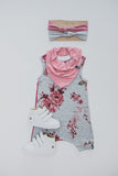 BANDANA BIB - ROSIE (Rose Pink) - Flynn Jaxon