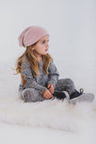 SLOUCHY BEANIE - LOLA (Dusty Pink) - Flynn Jaxon