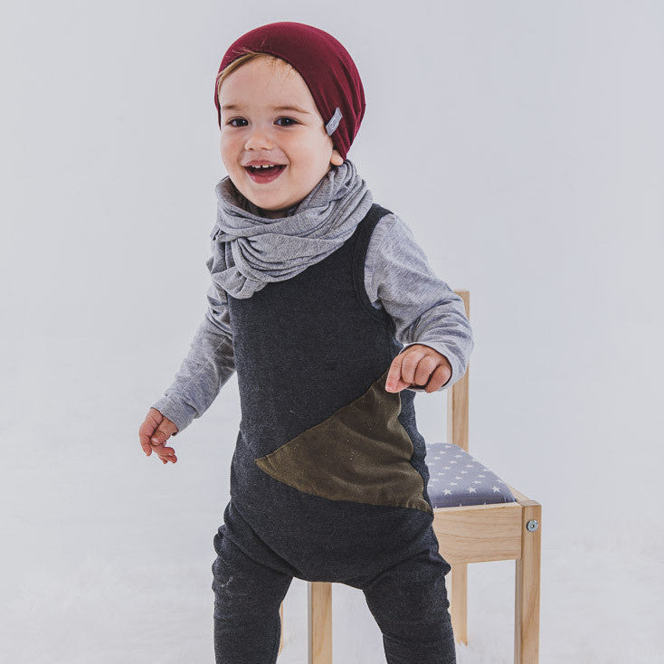 SLOUCHY BEANIE - BILLIE (Burgundy) - Flynn Jaxon