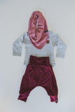 BANDANA BIB - ROSIE (Rose Pink) - Flynn Jaxon
