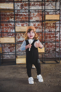 ROMPER - PAX (Black Full-Length) - Flynn Jaxon