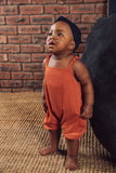 BUBBLE ROMPER - RUST - Flynn Jaxon