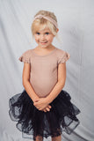 FRILL TEE - DUSTY MAUVE - Flynn Jaxon