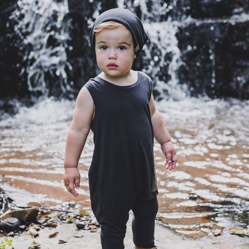 SLOUCHY BEANIE - AXEL (Black) - Flynn Jaxon