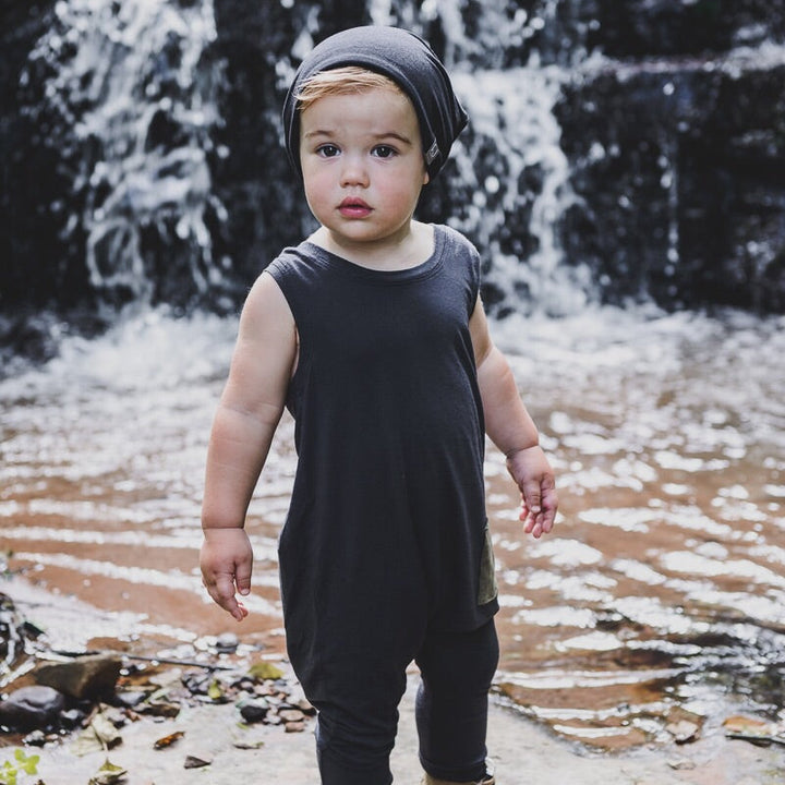 SLOUCHY BEANIE - AXEL (Black) - Flynn Jaxon